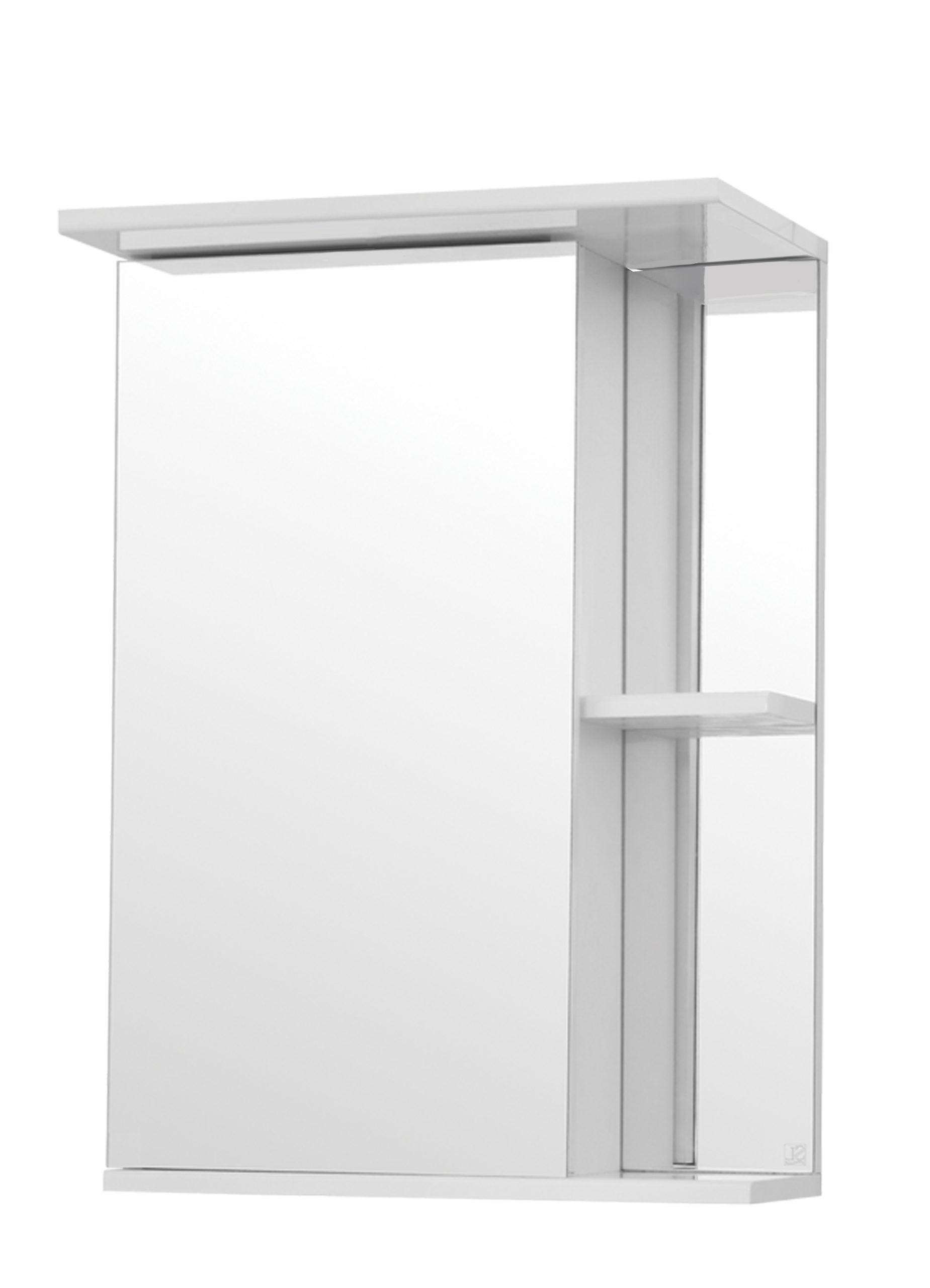 Зеркальный шкаф НИКОЛЬ 50 лев.