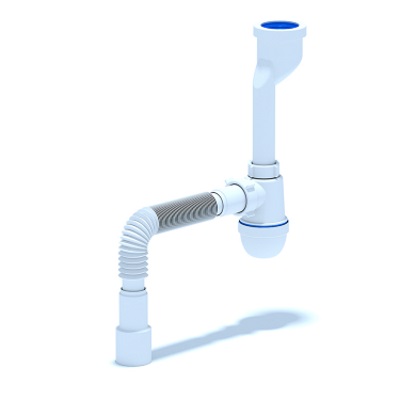 Сифон для писсуара с гофорой 40*40/50 U0115 (15 шт.)