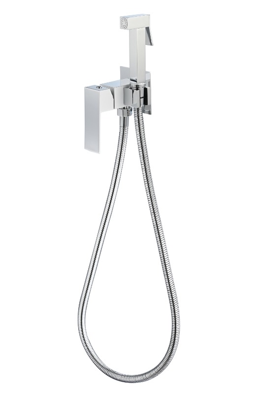 35 Гигиенический душ со смесителем А8135-2 (белый+хром)