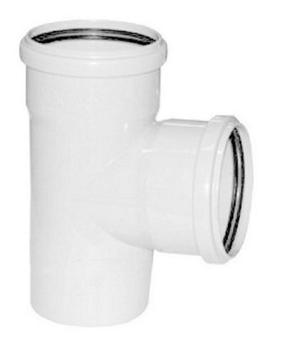ПП Тройник 110х110х90  бесшумный ПОЛИТЭК (30шт)