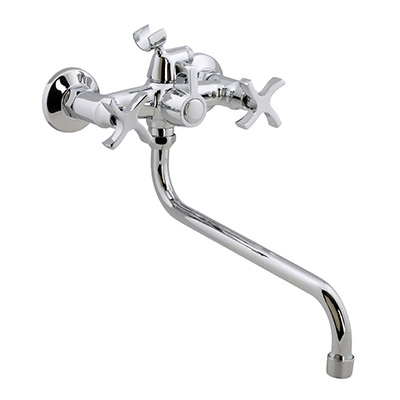 22 Смеситель для ванны с длин. изливом СВ7322