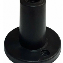 Опора для ванны М12 черная (для комплектующих)