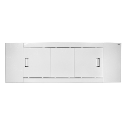 Экран под ванну МДФ купе 1600 мм белый ВИД 3