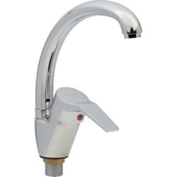 63 Смеситель для кухни с гайкой (утка) СВ4363