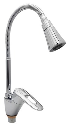 07 Смеситель для кухни с гибким изливом СВ4507