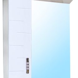 03 Зеркальный шкаф БЕРЕЗКА 500 (левое)