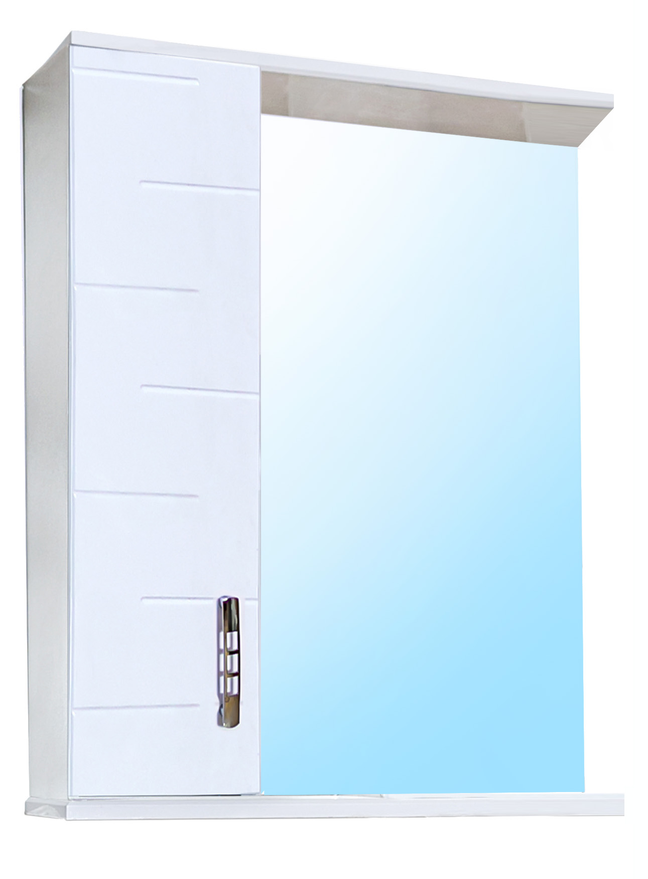 03 Зеркальный шкаф БЕРЕЗКА 500 (левое)