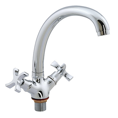 22 Смеситель для кухни с гайкой С1322