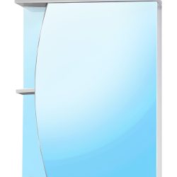 Зеркальный шкаф ЛУНА 60 прав.