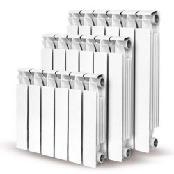 Радиатор алюминевый литой  Оазис 500/80/10  ЭКО