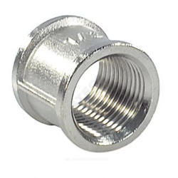 Муфта лат. 20Вх20В никель