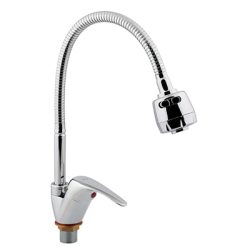 29 Смеситель для кухни c гайкой с гибким изливом С3529