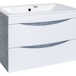09 Тумба МИЛАНА  800 подвесная (бетон) под умыв.НАТАЛИ V20/Paola Elegante 800/Элен 80