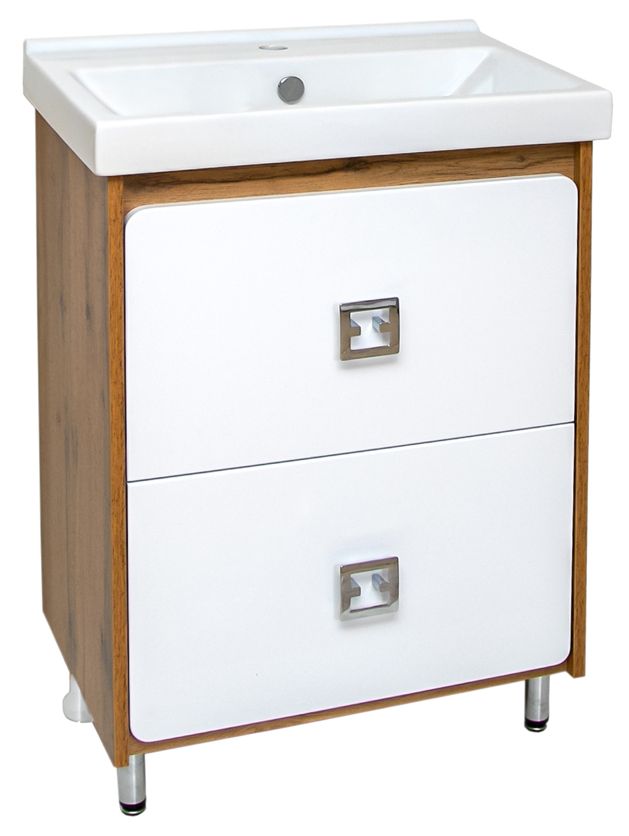 04 Тумба БРУНО2 (2 ящ. цв. Вотан) под ум. Fest 60/ Фостер 600