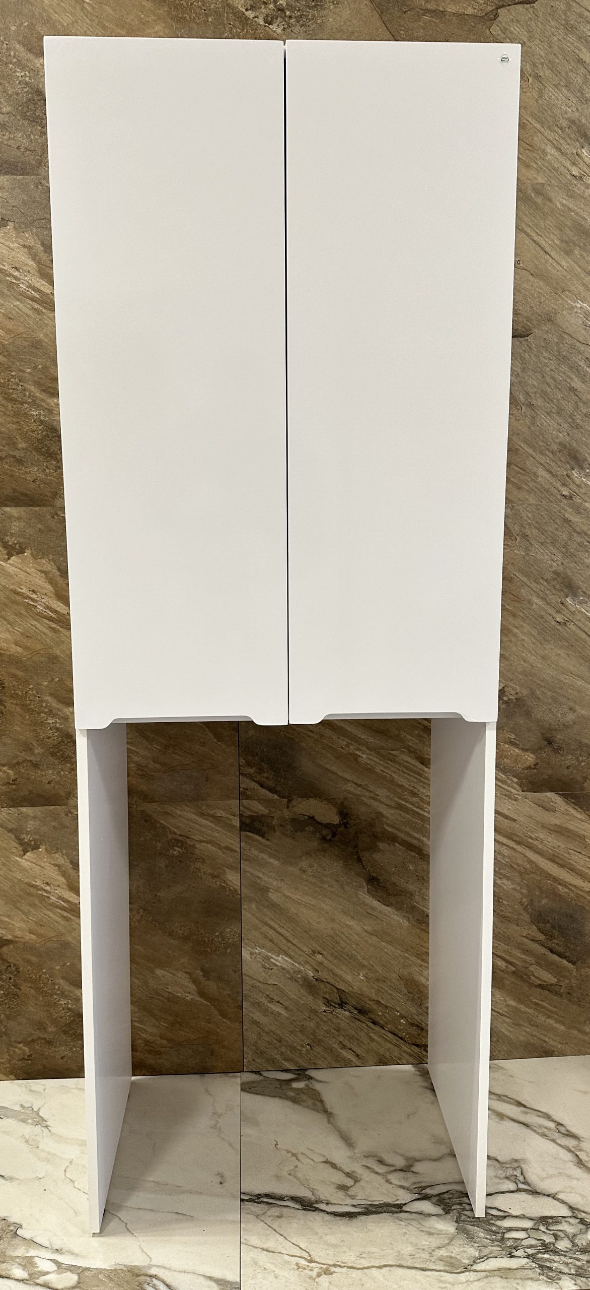 6 Шкаф напольный для стиральной машины  "Уран 650" Белый