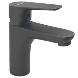 32 Смеситель для умывальника с гайкой "Графит" С3032