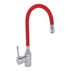 59 Смеситель для кухни гибкий излив "Красный"  СВ3559-R