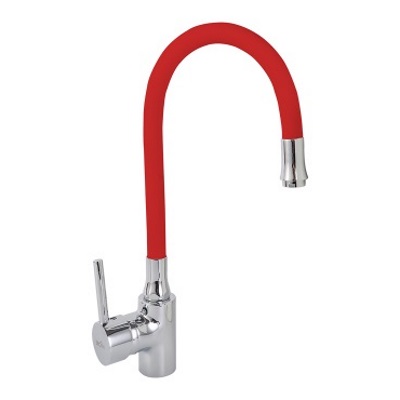 59 Смеситель для кухни гибкий излив "Красный"  СВ3559-R
