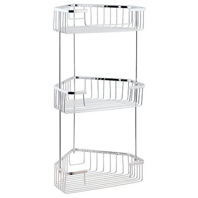 Полка  угловая 3-ярусная (решётка) С1723