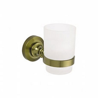 Стакан одинарный настенный (стекло бронза) Л1306С