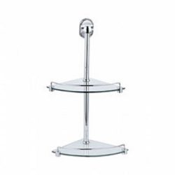 Полка угловая двойная (стекло) Л1921-2