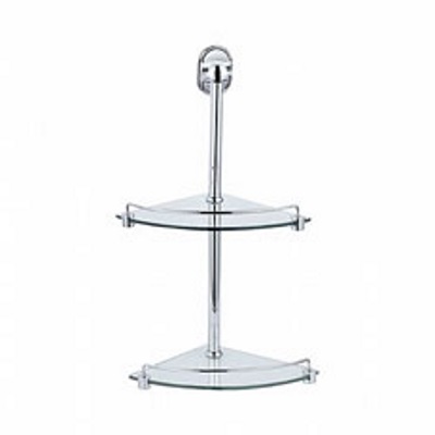 Полка угловая двойная (стекло) Л1921-2