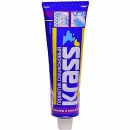 KRASS герметик для кухни и ванны силикон белый 115 мл/15