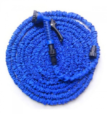 Шланг полив. 20 мм растягивающийся 5м-15м (лейка в комплекте)