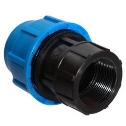 ПЭ Муфта переход. с внутр рез 50х2 Полиэтилен Политэк (20шт)