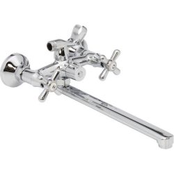 18 Смеситель для ванны с длин. изливом СВ7218