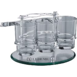 Полка со стаканами для зуб. щеток Л106-1