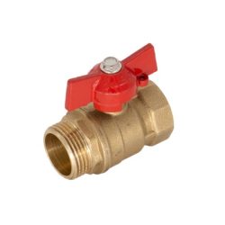 Кран шар 15 г/ш 1/2 бабочка