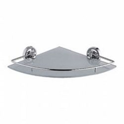 Полка угловая одинарная (стекло) 25 см Л3521-1