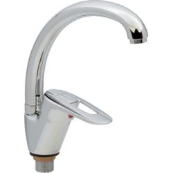 07 Смеситель для кухни с гайкой (утка) СВ4307