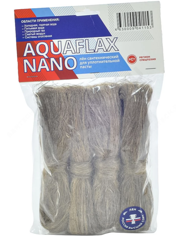 Aquaflax nano лён российский, пакет 200 гр.