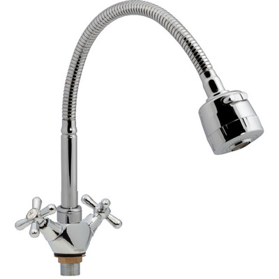 18 Смеситель для кухни гибкий излив СВ1518