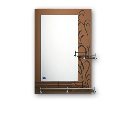 Зеркало тонированное 700х500 мм Ф685