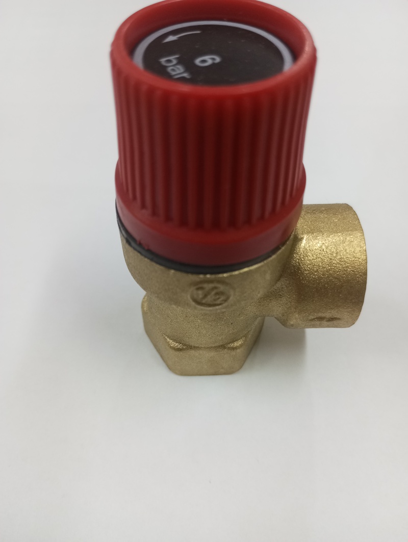 Клапан предохранительный (нерегулируемый) 1/2'' вн/вн 6 бар