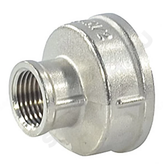 Муфта лат. перех. 32Вх15В никель