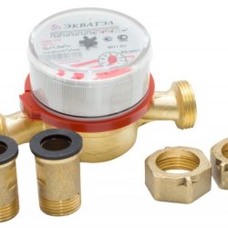 Счетчик д/воды КАМА СВК-15 Г с монтажным комплектом