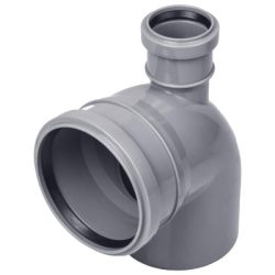 ПП Отвод 110х90 с выходом на 50 (Прямой) ПОЛИТЭК (35шт)