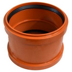 Наруж. ПП Муфта 110    РЫЖАЯ