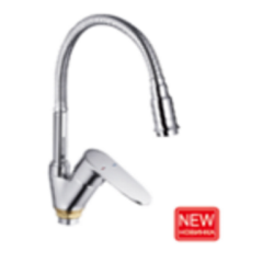 17 Смеситель для кухни с гайкой с гибким изливом С3517