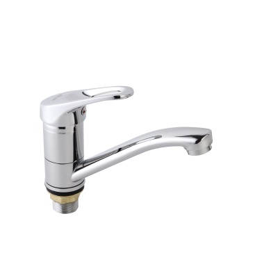 37 Смеситель для кухни средний нос c гайкой  С3137