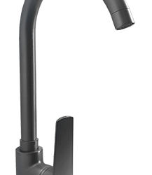 44 Смеситель для кухни с гайкой "Графит" СВ3644