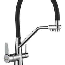 66 Смеситель для кухни + РОДНИК СВ3766-3 (ХРОМ)
