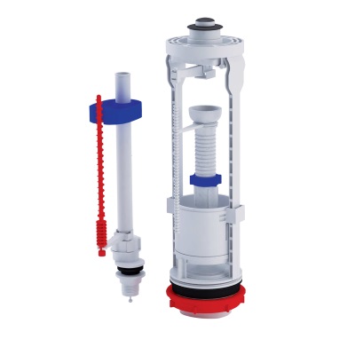 Арматура с ниж.подв. 1/2 пласт. эконом металл кнопка WC6550M (20шт)