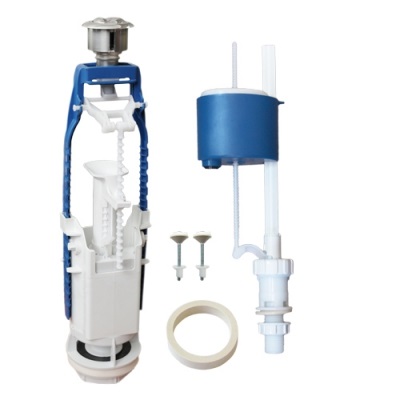 Арматура АБ 77.57.14.3 двухуровневая д/бачка кнопк