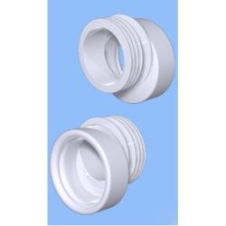 Манжета унитазная эксц 40мм W 0410 (SMS 1011)