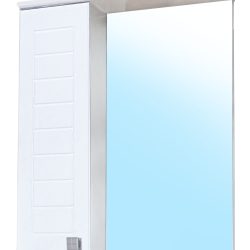 12 Зеркальный шкаф КВАДРО 600 (левое)